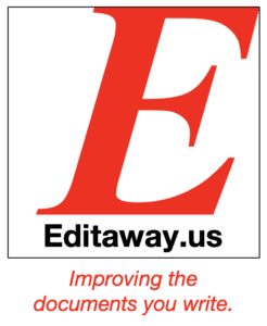 Editaway Logo with Caption